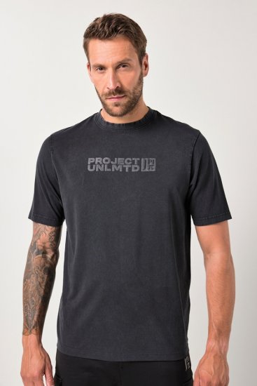 JAY-PI Flexnamic Vintage T-Shirt Black - Magliette - Magliette Uomo Taglie Forti