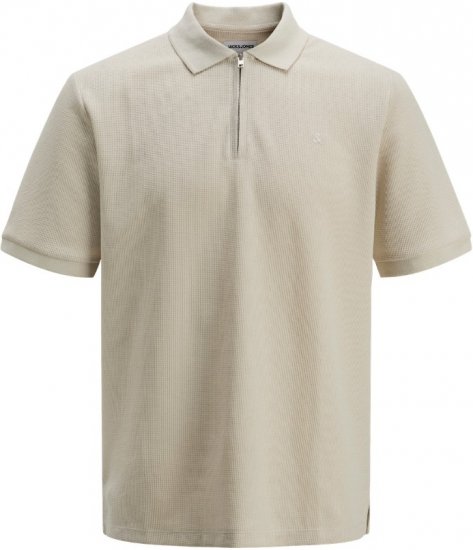 Jack & Jones Austin Polo Short Sleeve Grey - Polo - Polo Uomo Taglie Forti