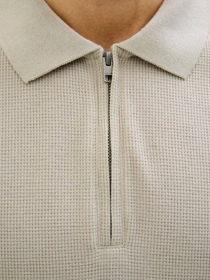 Jack & Jones Austin Polo Short Sleeve Grey - Polo - Polo Uomo Taglie Forti