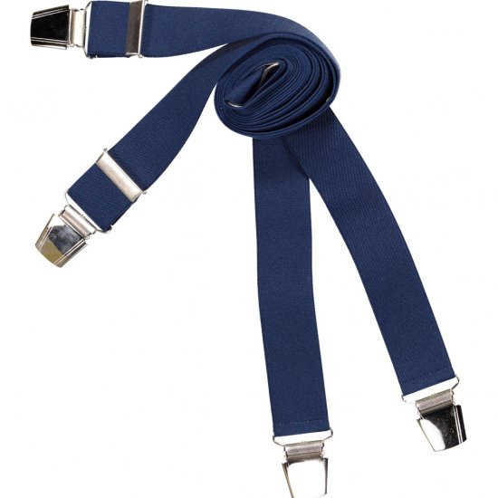 JP1880 Suspenders X-Shape Navy - Tutti i modelli - Taglie Forti Uomo 2XL-14XL