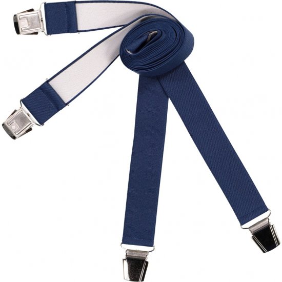 JP1880 Suspenders X-Shape Navy - Tutti i modelli - Taglie Forti Uomo 2XL-14XL