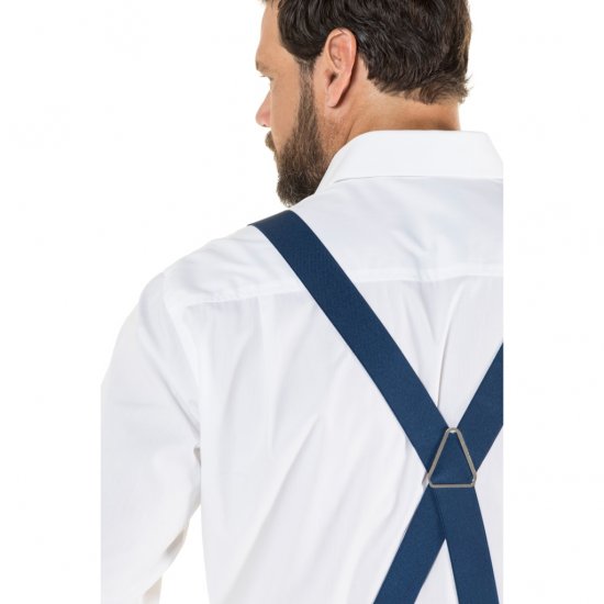 JP1880 Suspenders X-Shape Navy - Tutti i modelli - Taglie Forti Uomo 2XL-14XL