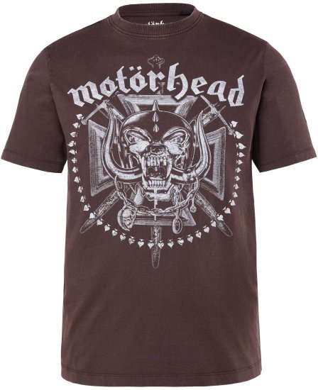 JP1880 Motörhead Soft Jersey Vintage T-Shirt Brown - Magliette di band - 