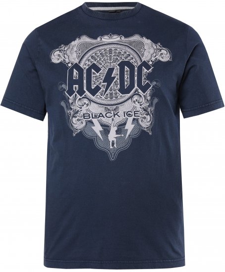JP1880 AC/DC Black Ice T-Shirt Navy - Magliette di band - 