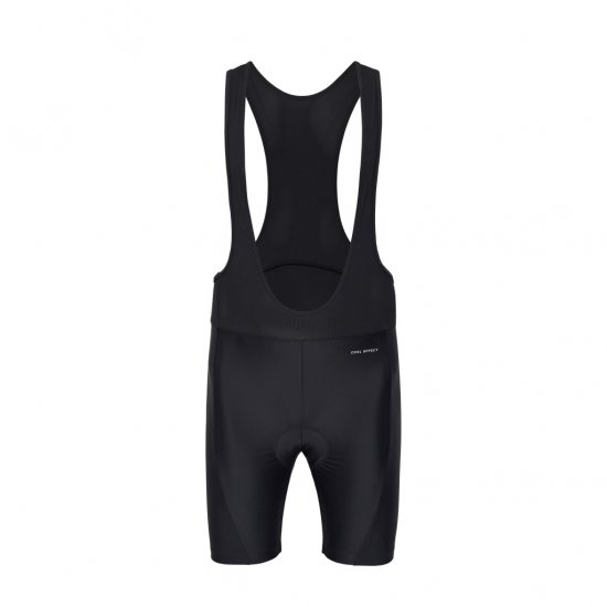 North Latitude Sport Bike Shorts With Suspenders Black - Abbigliamento da ciclismo - 