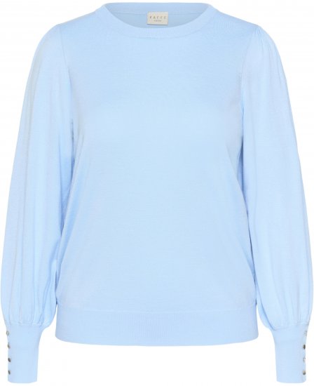 Kaffe Curve Lizzy Maglione a maniche lunghe Blu - Pullover e cardigan - 