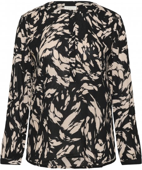 Kaffe Curve Mila Ami Blusa Nero - Camicie e tuniche - 