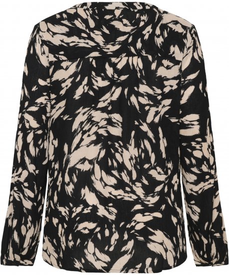 Kaffe Curve Mila Ami Blusa Nero - Camicie e tuniche - 