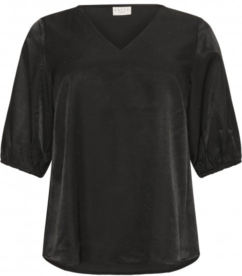 Kaffe Curve Ada Blouse Black - Camicette - 