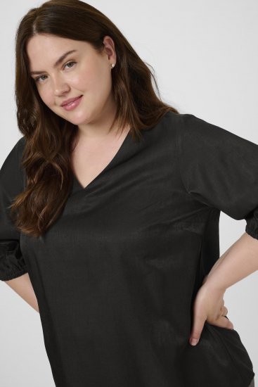 Kaffe Curve Ada Blouse Black - Camicette - 