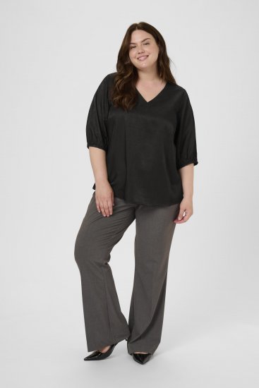 Kaffe Curve Ada Blouse Black - Camicette - 