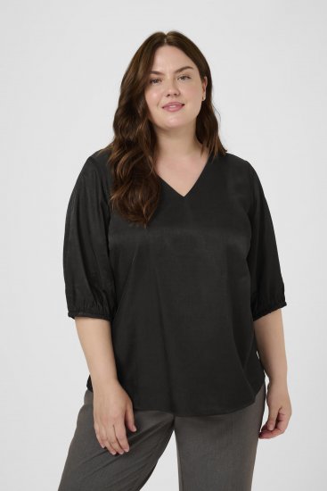 Kaffe Curve Ada Blouse Black - Camicette - 