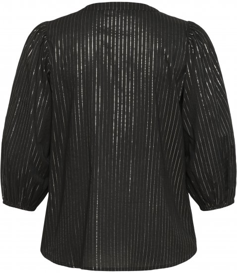 Kaffe Curve Luisa Blouse Black Deep - Camicette - 