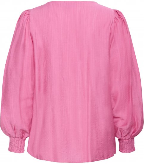 Kaffe Curve Sofia Blouse Pink Power - Camicette - 