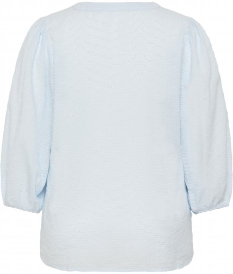 Kaffe Curve Penelopia Blouse Nantucket Breeze Blue - Camicette - 