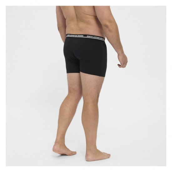North Latitude 5-Pack Boxershorts Black - Boxer - Boxer Uomo Taglie Forti