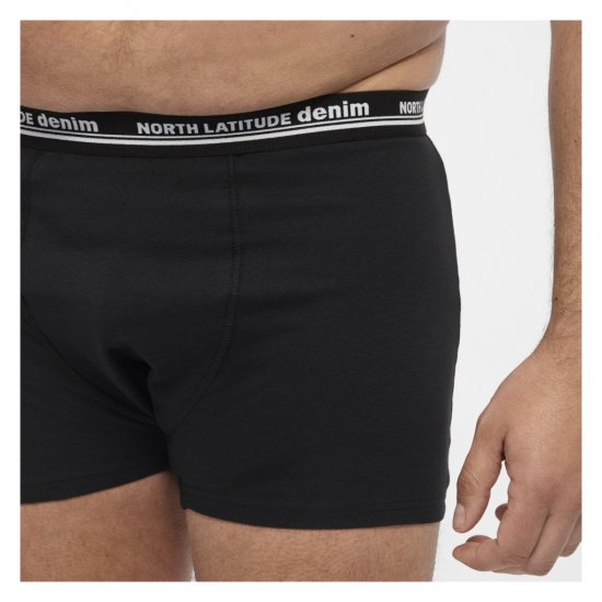 North Latitude 5-Pack Boxershorts Black - Boxer - Boxer Uomo Taglie Forti