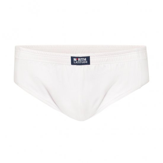 North Latitude Brief Underwear White - Slip - Slip Uomo Taglie Forti
