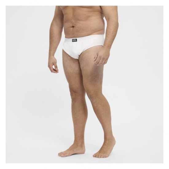 North Latitude Brief Underwear White - Slip - Slip Uomo Taglie Forti