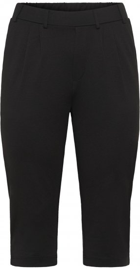 Kaffe Curve Jenna Capri Pants Black - Pantaloni - 