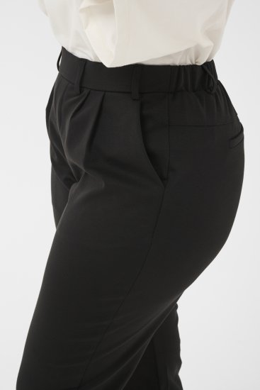 Kaffe Curve Jenna Capri Pants Black - Pantaloni - 
