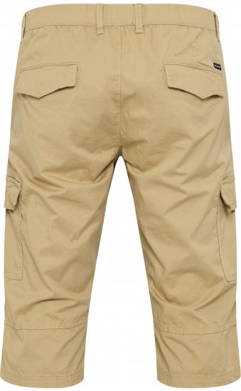 North Latitude 51136 Capri Shorts Beige - Shorts - Pantaloncini Uomo Taglie Forti