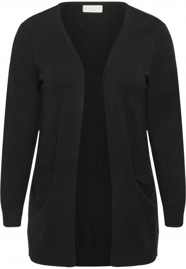 Kaffe Curve Alianna Knit Cardigan Black Deep - Cardigan - 