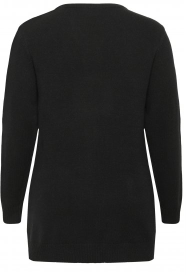 Kaffe Curve Alianna Knit Cardigan Black Deep - Cardigan - 