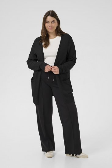 Kaffe Curve Alianna Knit Cardigan Black Deep - Cardigan - 