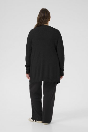 Kaffe Curve Alianna Knit Cardigan Black Deep - Cardigan - 