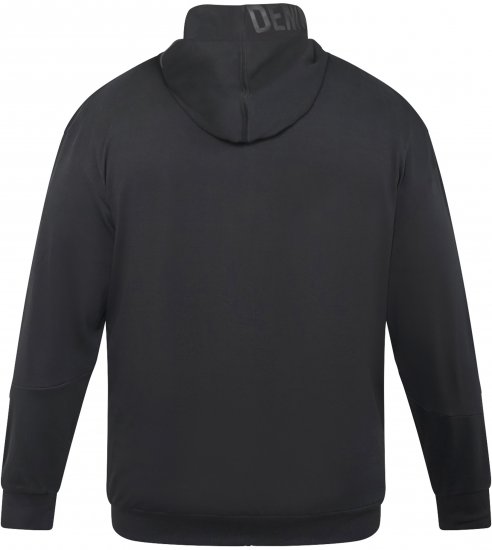 North Latitude 61325 Cardigan Con Cappuccio Nero - Felpe & felpe con cappuccio - Felpe & Felpe con Cappuccio Uomo Taglie Forti