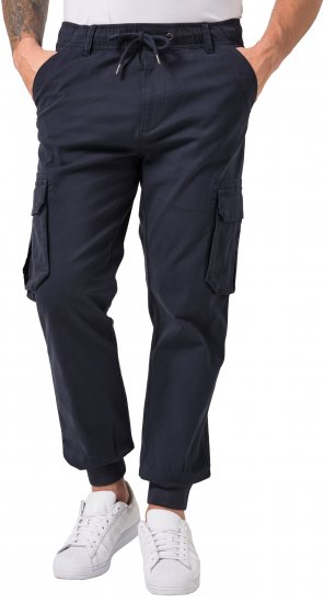 JP1880 Stretchy FLEXNAMIC Cargo Pants Navy - Pantaloni cargo - Pantaloni Cargo Uomo Taglie Forti