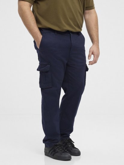 North Latitude 51141 Stretch Cargo Pants Navy - Jeans & pantaloni - Jeans & Pantaloni Uomo Taglie Forti