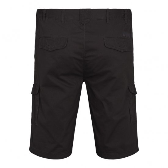North Latitude Cargo Shorts Black - Shorts - Pantaloncini Uomo Taglie Forti