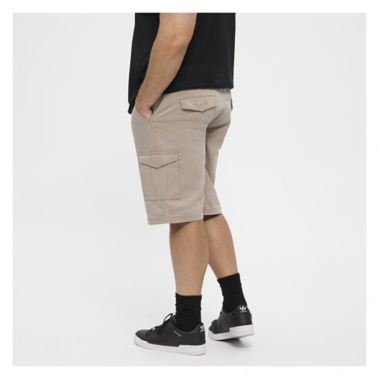 North Latitude Cargo Shorts Sand - Shorts - Pantaloncini Uomo Taglie Forti