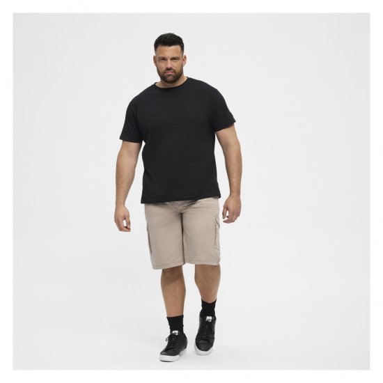 North Latitude Cargo Shorts Sand - Shorts - Pantaloncini Uomo Taglie Forti