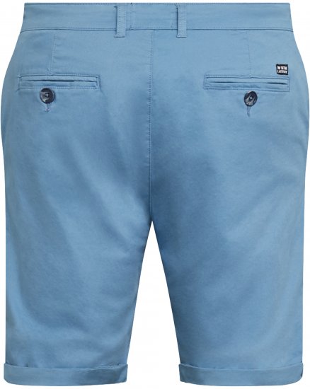 North Latitude 61147 Short Chino Blu Medio - Shorts - Pantaloncini Uomo Taglie Forti