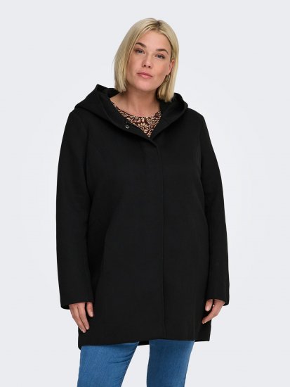 Only Carmakoma Sedona Light Coat Black - Cappotti invernali - 