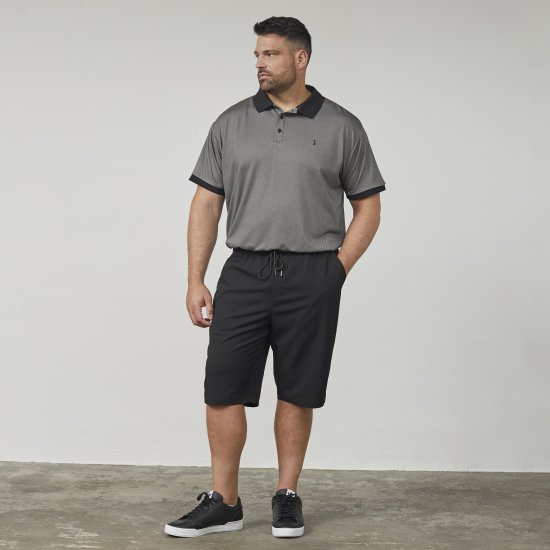 North Latitude 61146 Shorts Classici Vestibilità Comfort Nero - Pantaloni & pantaloncini tuta - Pantaloni Tuta Uomo Taglie Forti