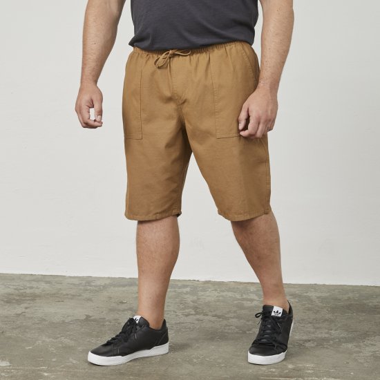North Latitude 61336 Shorts Vestibilità Comfort Camel - Shorts - Pantaloncini Uomo Taglie Forti
