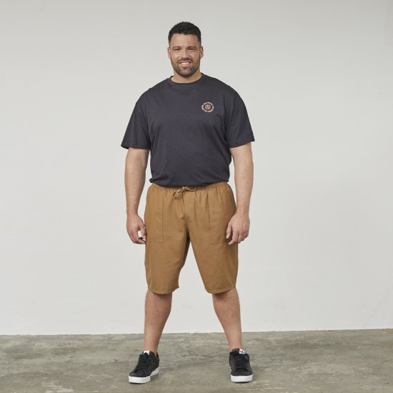 North Latitude 61336 Shorts Vestibilità Comfort Camel - Shorts - Pantaloncini Uomo Taglie Forti