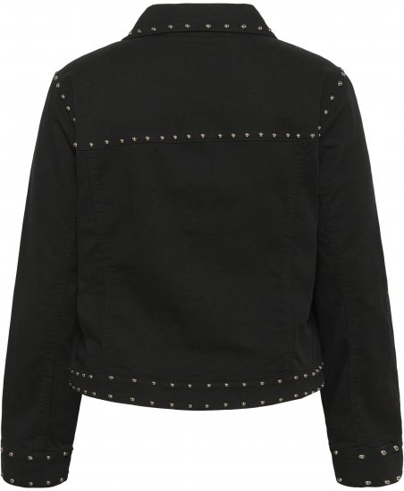 Kaffe Curve Brenn Twill Jacket Washed Black - Giacche in denim - 