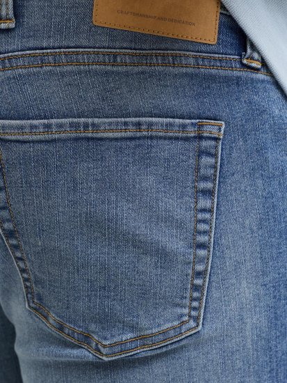 Jack & Jones Rick Original Regular Fit Shorts Blue - Shorts - Pantaloncini Uomo Taglie Forti