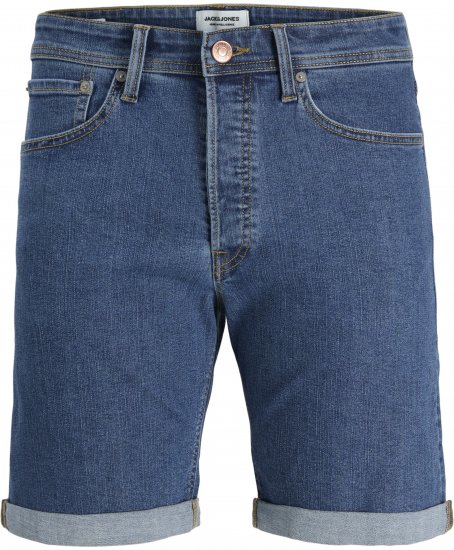 Jack & Jones Rick Original 101 Regular Fit Shorts Blue - Shorts - Pantaloncini Uomo Taglie Forti