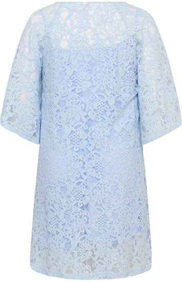 Kaffe Curve Lucy Dress Nantucket Breeze Blue - Vestiti midi - 