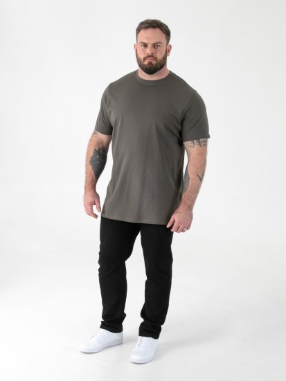 D555 Flyers Crew Neck T-shirt Khaki - Magliette - Magliette Uomo Taglie Forti