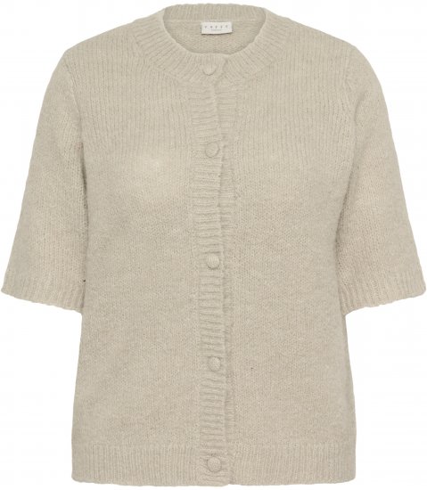 Kaffe Curve Emilia Cardigan Feather Grey Melange - Cardigan - 