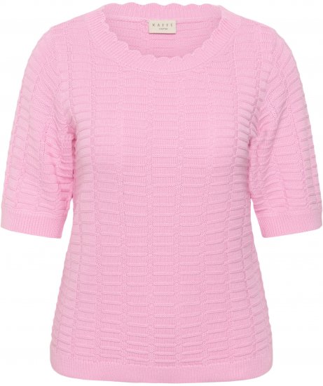 Kaffe Curve Lotia Pullover Pink Frosting - Maglioni lavorati a maglia - 