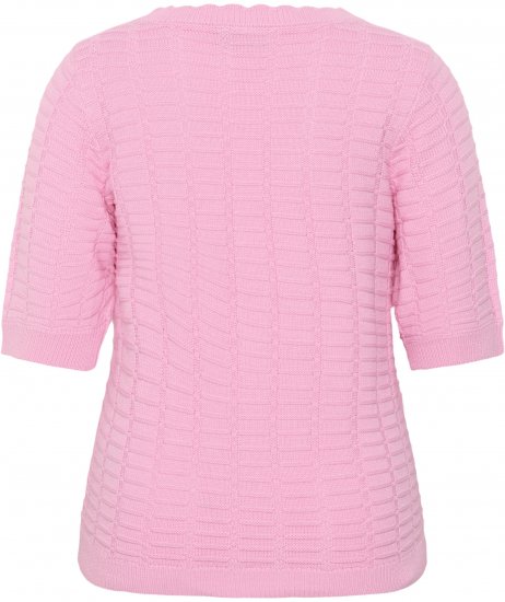 Kaffe Curve Lotia Pullover Pink Frosting - Maglioni lavorati a maglia - 