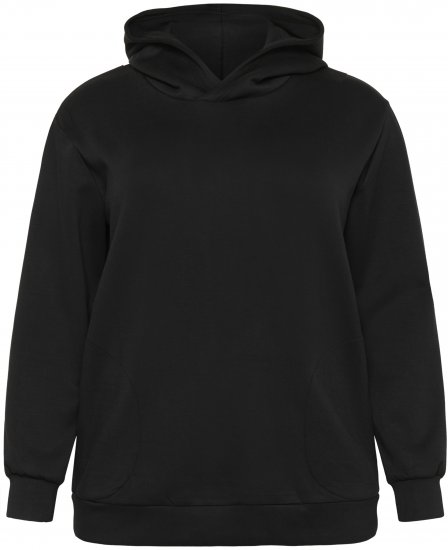 Kaffe Curve Annita Sweatshirt Black - Felpe con cappuccio - 